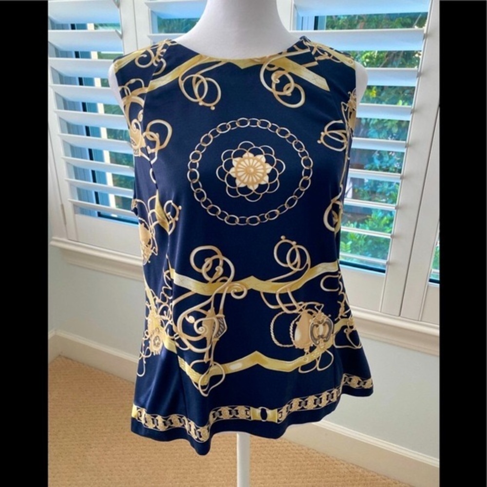 J. McLaughlin Catalina Sleeveless Tee